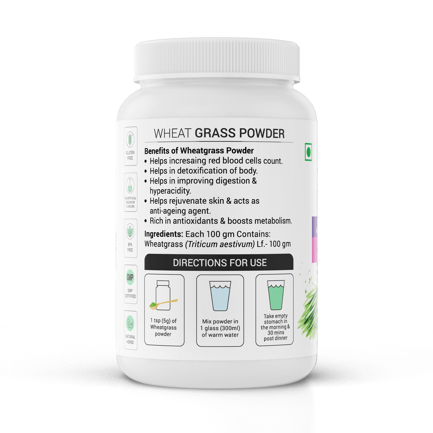 Krishna'S Herbal & Ayurveda Wheatgrass Powder - Distacart
