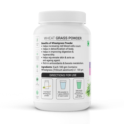 Krishna'S Herbal & Ayurveda Wheatgrass Powder - Distacart