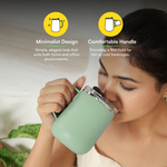 Thumbnail for Udyan Tea Stainless Steel Insulated Mug - Mint Green - Dista