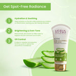 Thumbnail for Lotus Herbals Active Aloe + Niacinamide Face Wash - Distacart