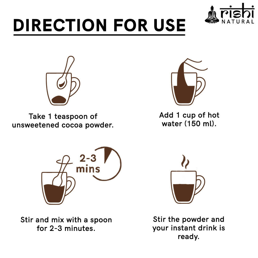 Copy of UNSWEETENED COCOA POWDER DIRECTION FOR USE