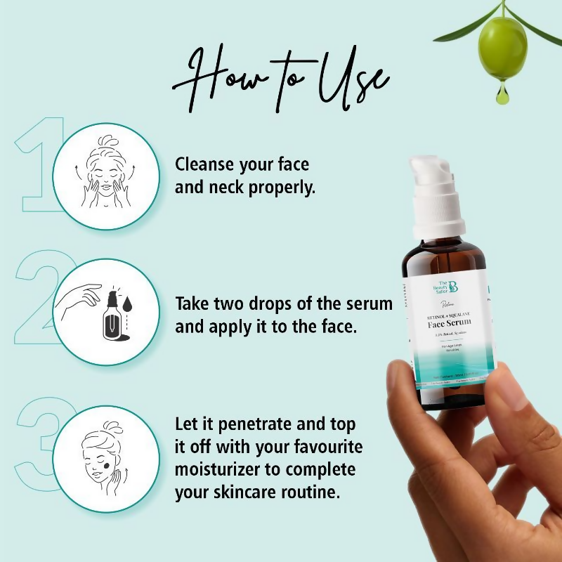 The Beauty Sailor Retinol + Squalane Face Serum - Distacart