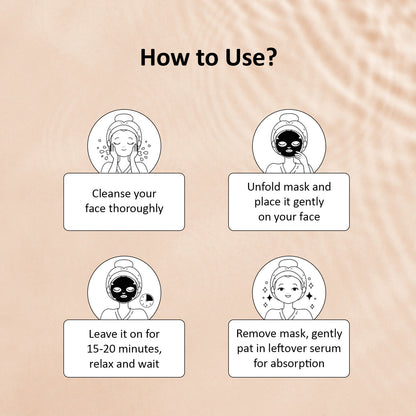 CareVeda Tone & Glow Anti Pigmentation Sheet Mask Suitable For All Skin Types - Dista