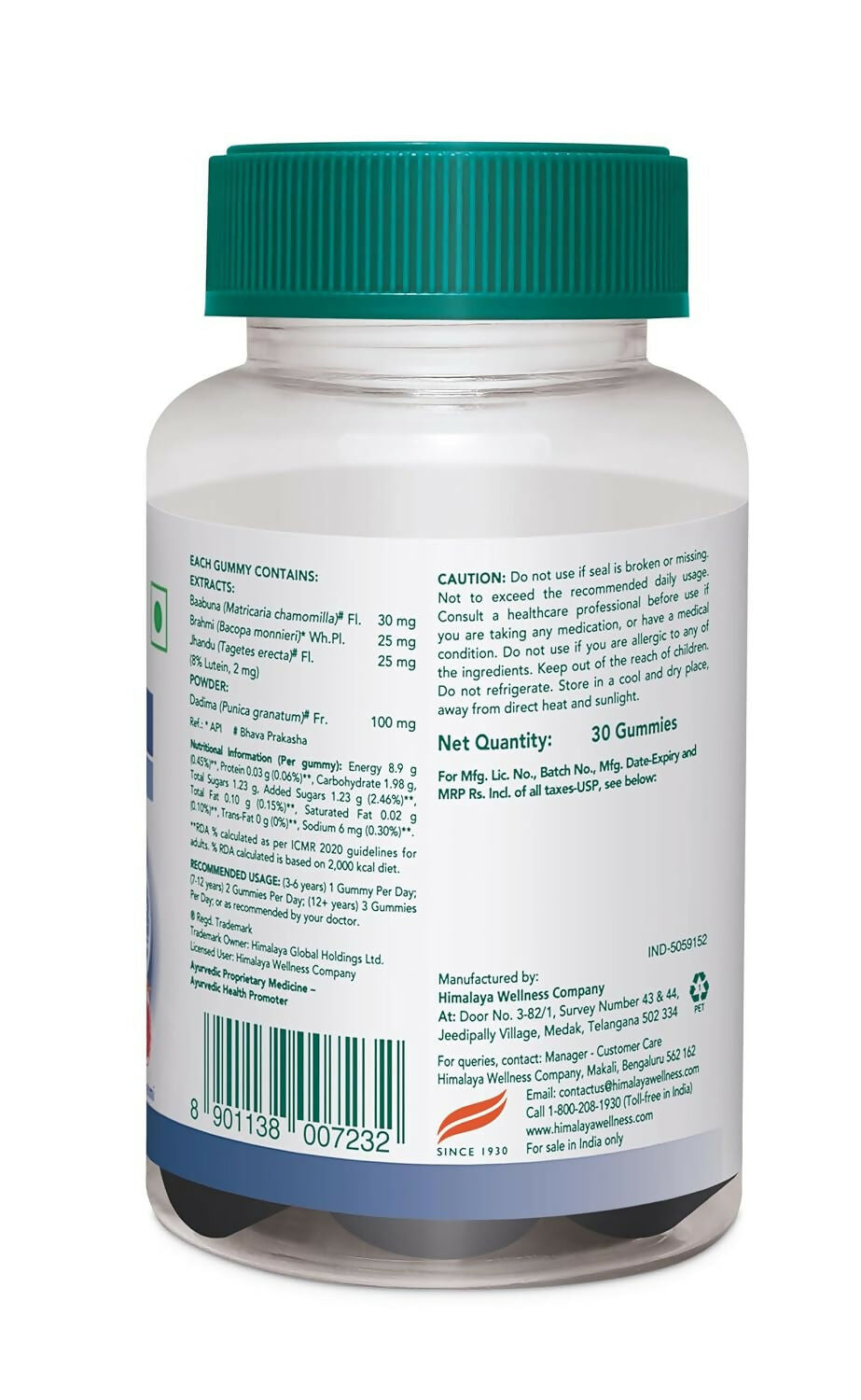 Himalaya Herbals Mentat Gummies - Distacart