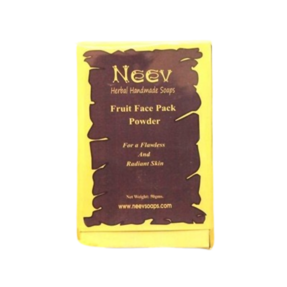Neev Herbal Handmade Soaps Fruit Face Pack Powder - Distacart