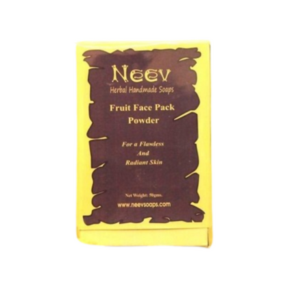 Neev Herbal Handmade Soaps Fruit Face Pack Powder - Distacart