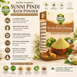 Thumbnail for VedaRasa Sunni Pindi Herbal Bath Powder - Dista