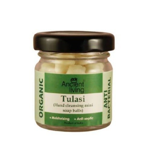 Ancient Living Organic Tulasi Hand Cleansing Mini Soap Balls