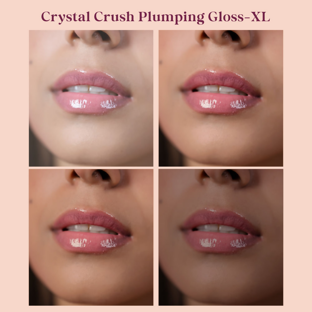 Typsy Beauty Crystal Crush Plumping Gloss Xl - Pink Diamond 04 - Distacart