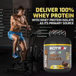 Thumbnail for Scitron Super Whey Isolate Protein Powder - Double Rich Chocolate
