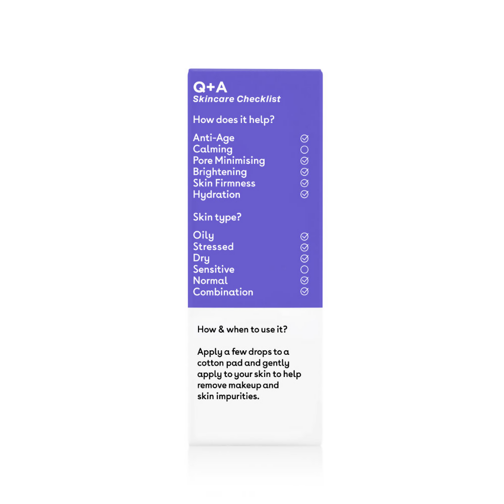Q+A Glycolic Acid Daily Toner - Distacart