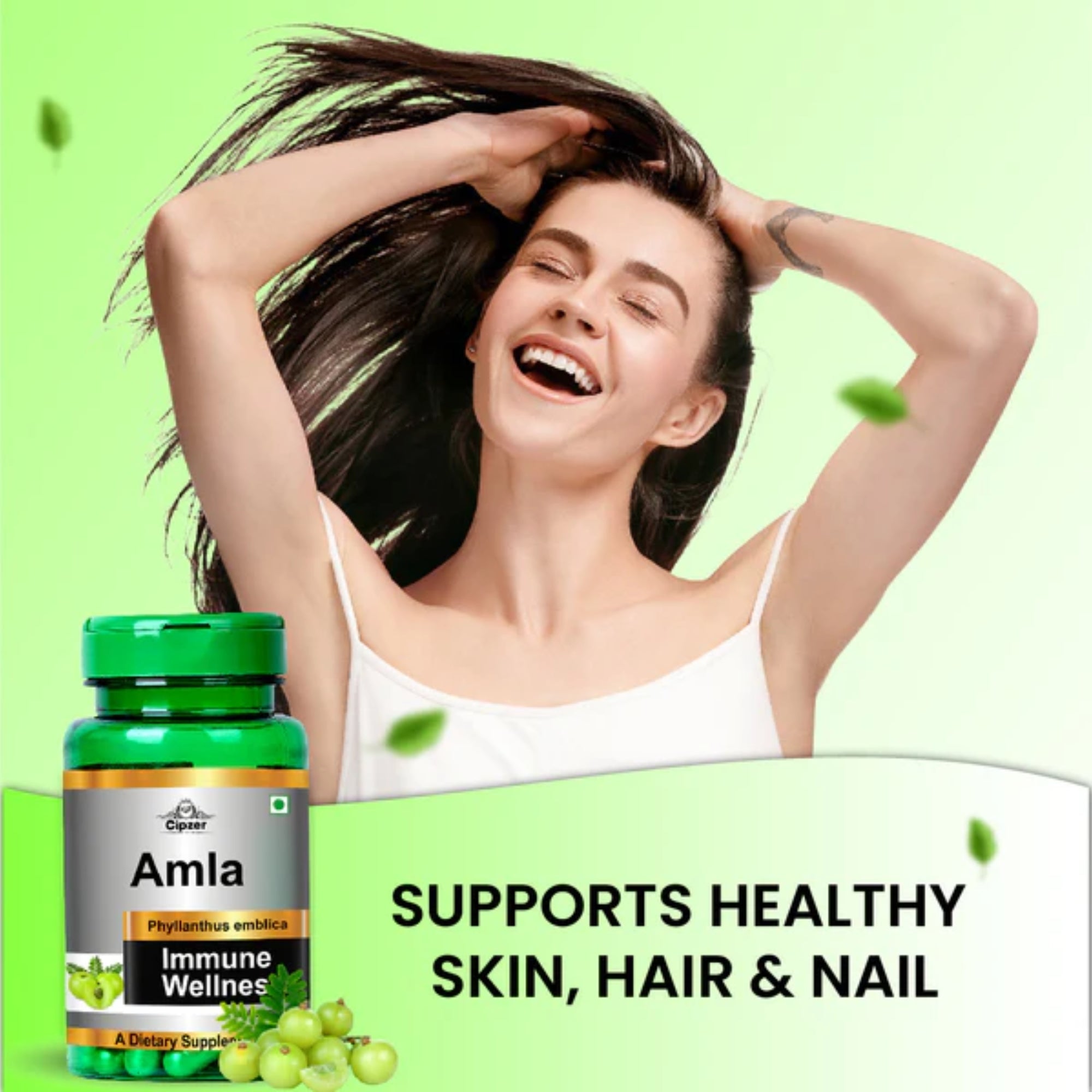 Cipzer Amla Immune Wellness Capsules - Distacart