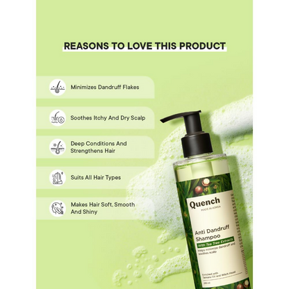 Quench Anti Dandruff Shampoo - Distacart