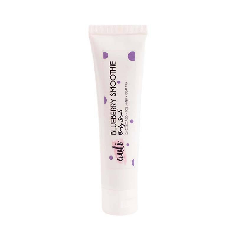 Auli Blueberry Smoothie Body Scrub - Distacart