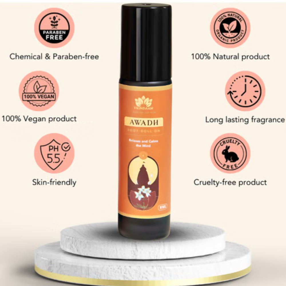 Vrinda Awadh Aromatic Oil Roll On - Dista