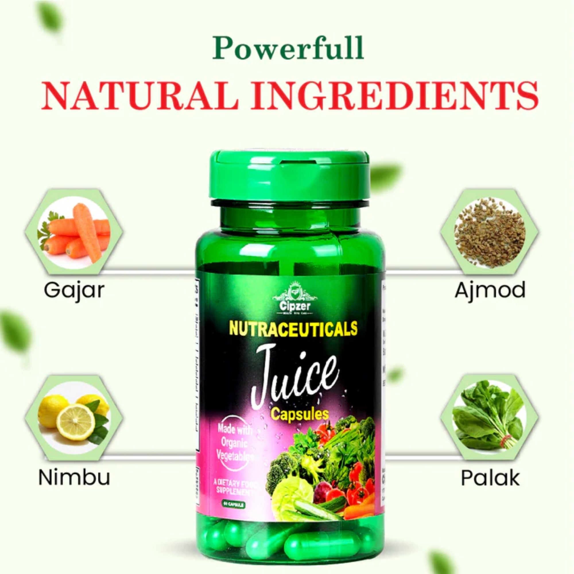 Cipzer Nutraceuticals Juice Capsules