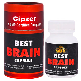 Cipzer Best Brain Capsules - Distacart
