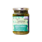 Thumbnail for Tassyam Organics Green Chilli Pickle - Distacart