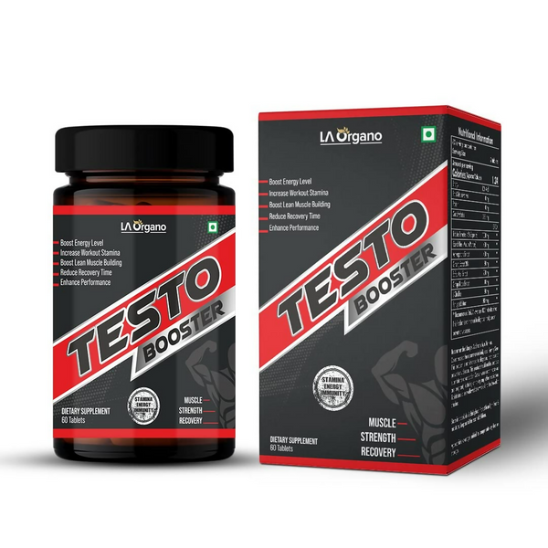 LA Organo Testo Booster Tablets - Distacart