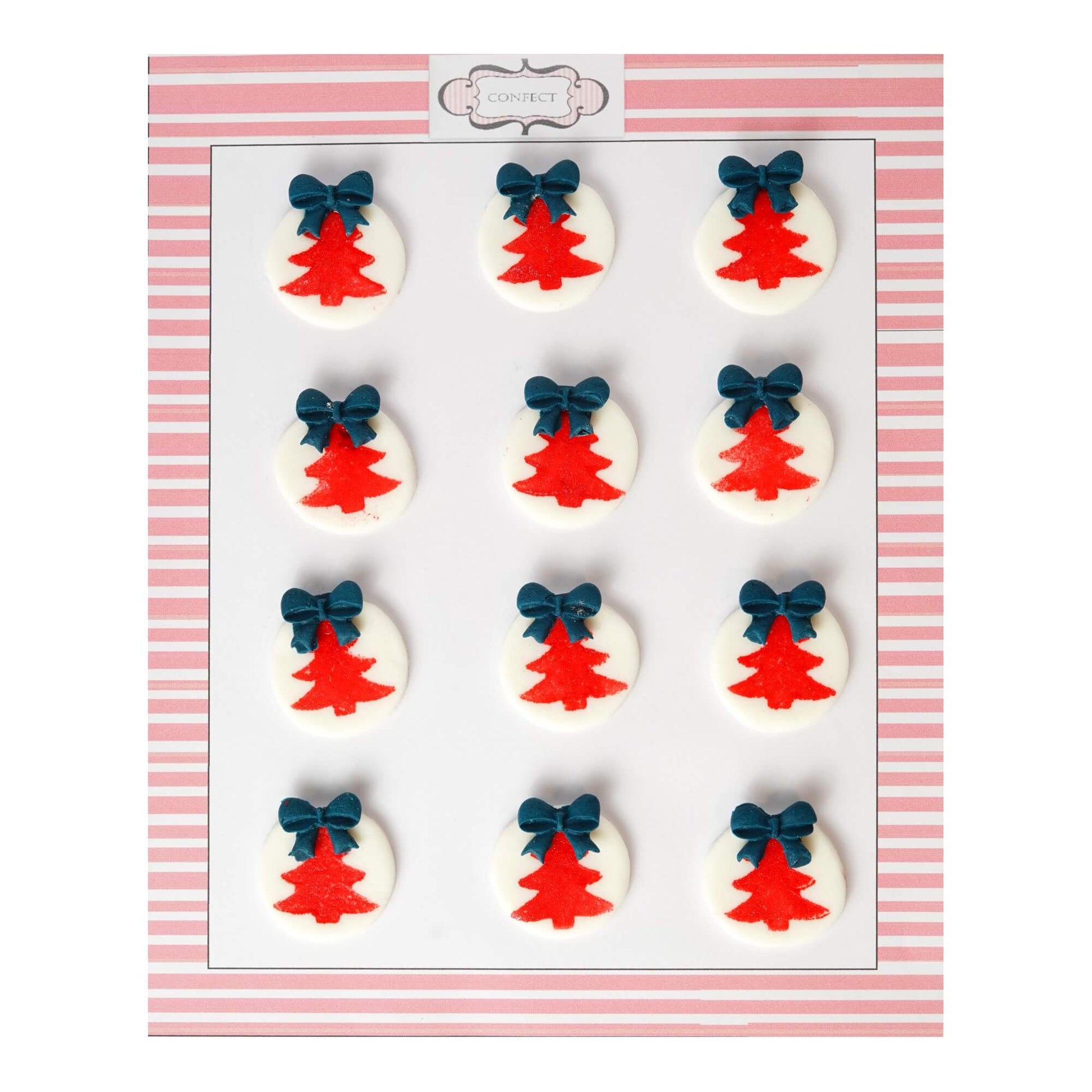 confect christmas tree red navy cc 23 60 gms