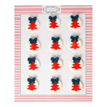 Thumbnail for confect christmas tree red navy cc 23 60 gms
