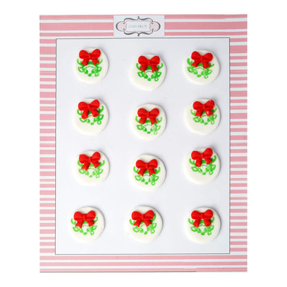 confect christmas reindeer green red cc 30 60 gms