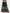 Wahe-NOOR Bottle Green Printed Rayon Flared Gharara