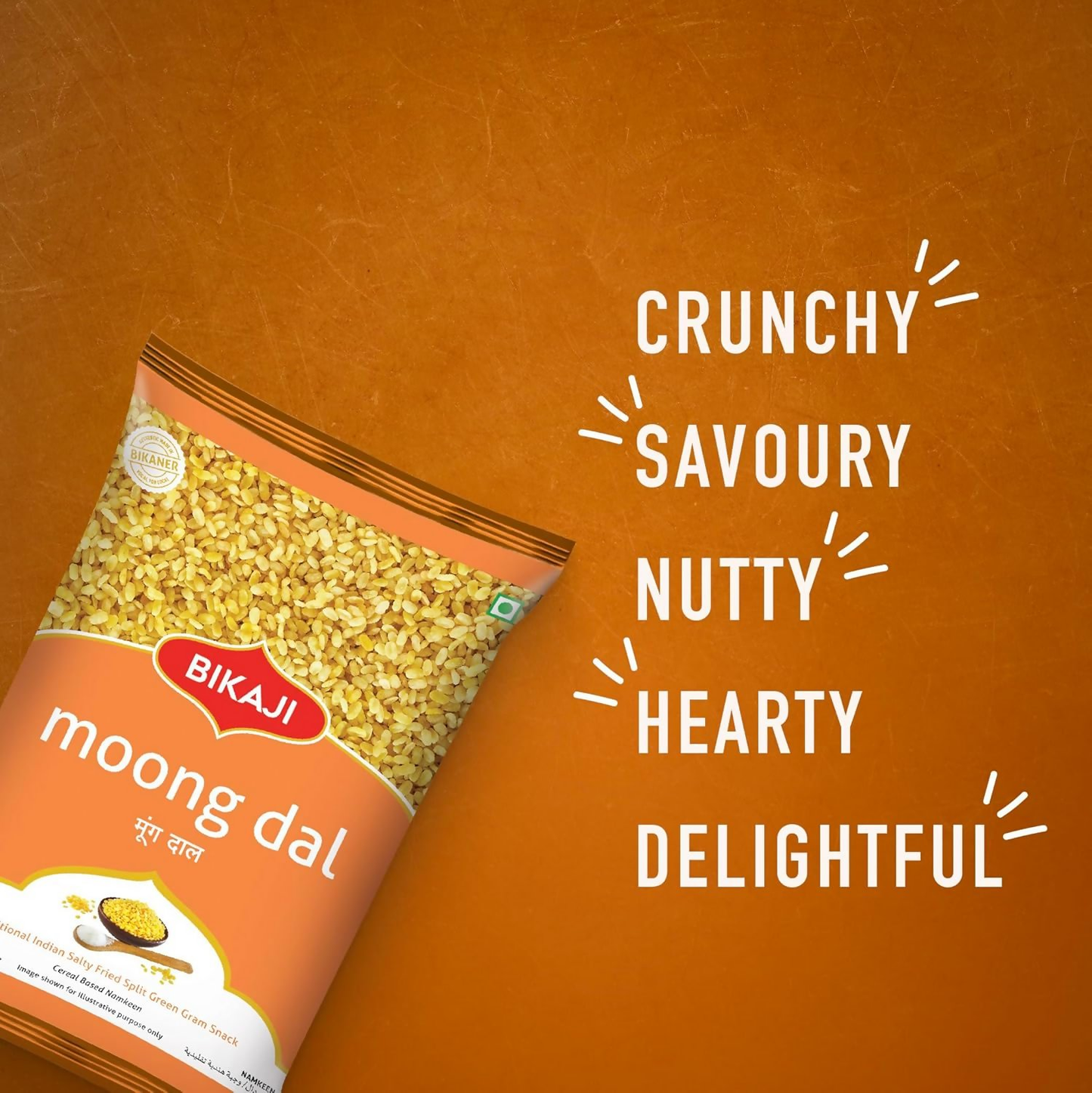 Bikaji Moong Dal - Salty Golden Beads Mug Dal - Dista