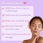 Thumbnail for Wishcare Pure & Natural Moroccan Argan Oil & Unrefined Jojoba Oil Combo - Distacart