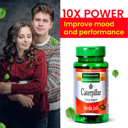Cipzer Caterpillar Keeda Jadi Capsules - Distacart