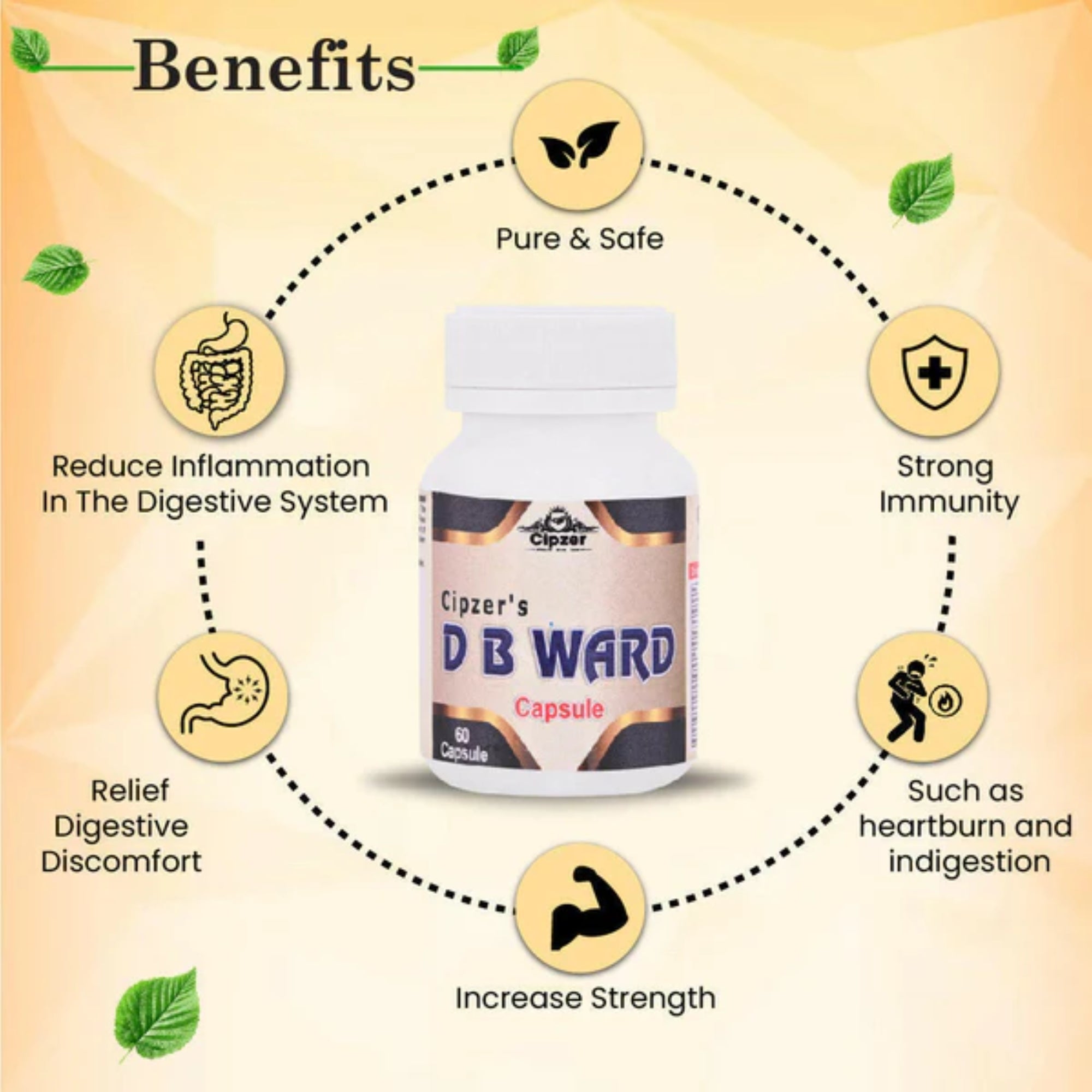 Cipzer D.B. Ward Capsules - Distacart