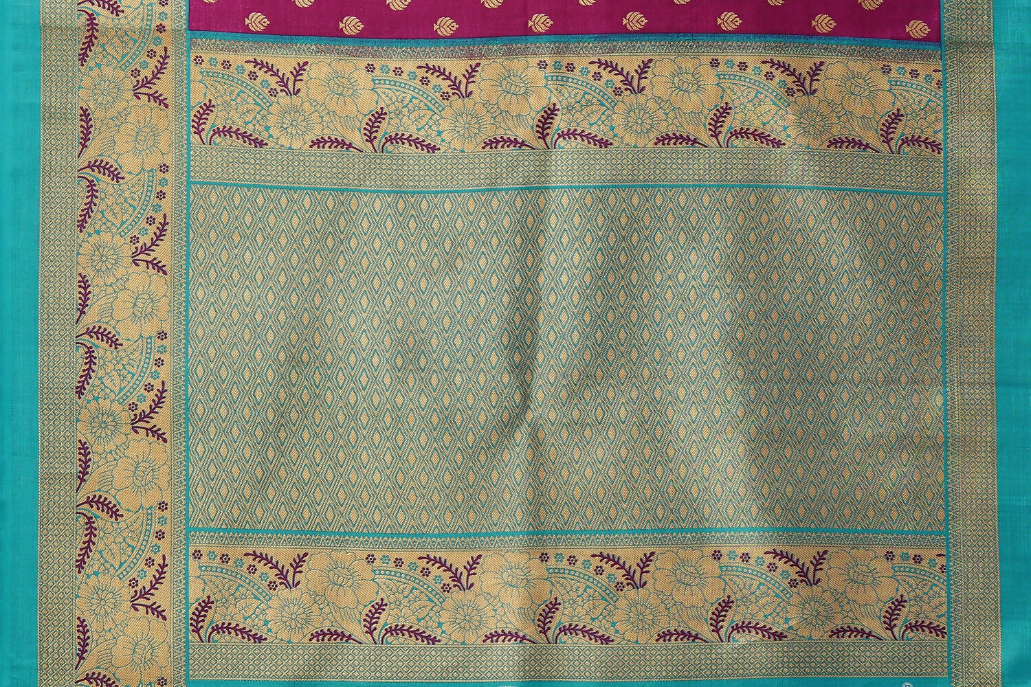 Vamika Purple Printed Art Silk Saree - Distacart