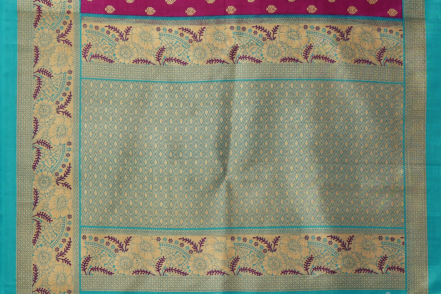 Vamika Purple Printed Art Silk Saree - Distacart