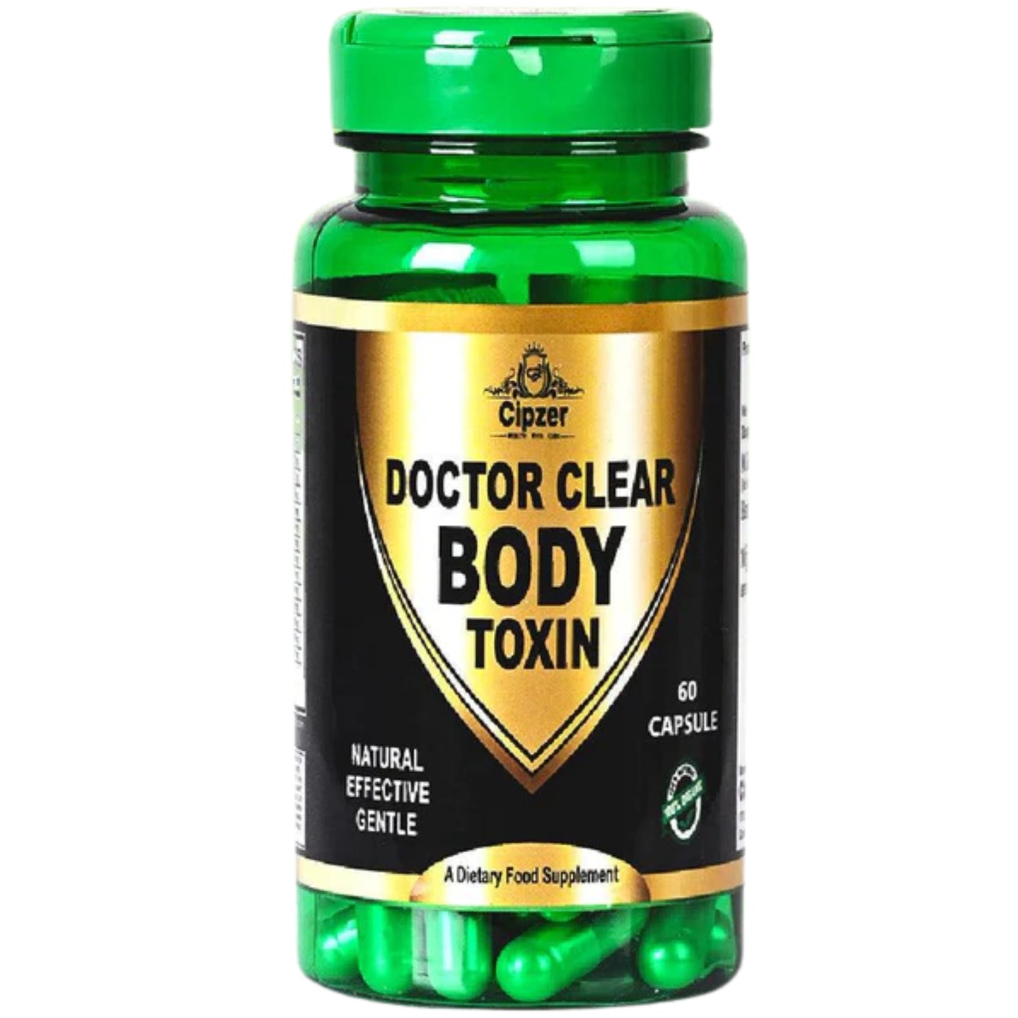Cipzer Doctor Clear Body Toxin Capsules - Distacart