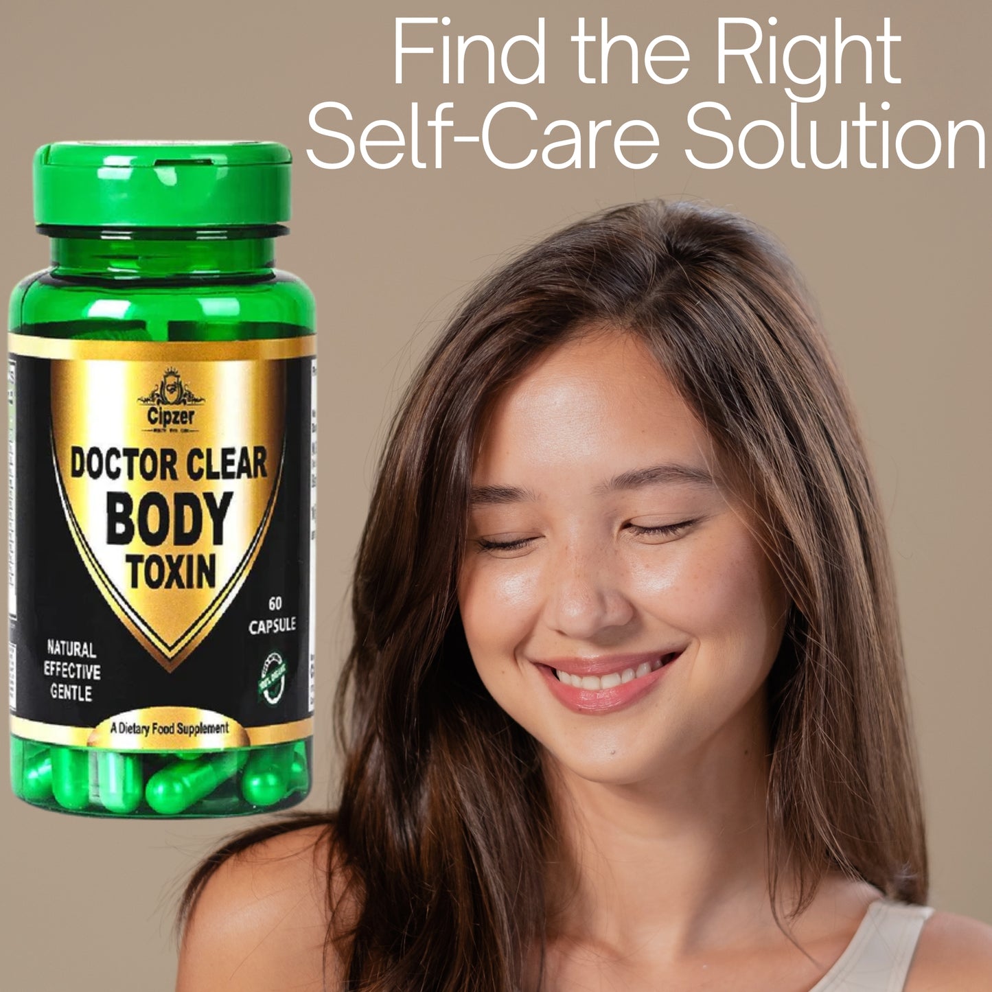 Cipzer Doctor Clear Body Toxin Capsules - Distacart