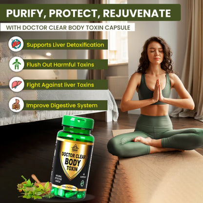 Cipzer Doctor Clear Body Toxin Capsules - Distacart