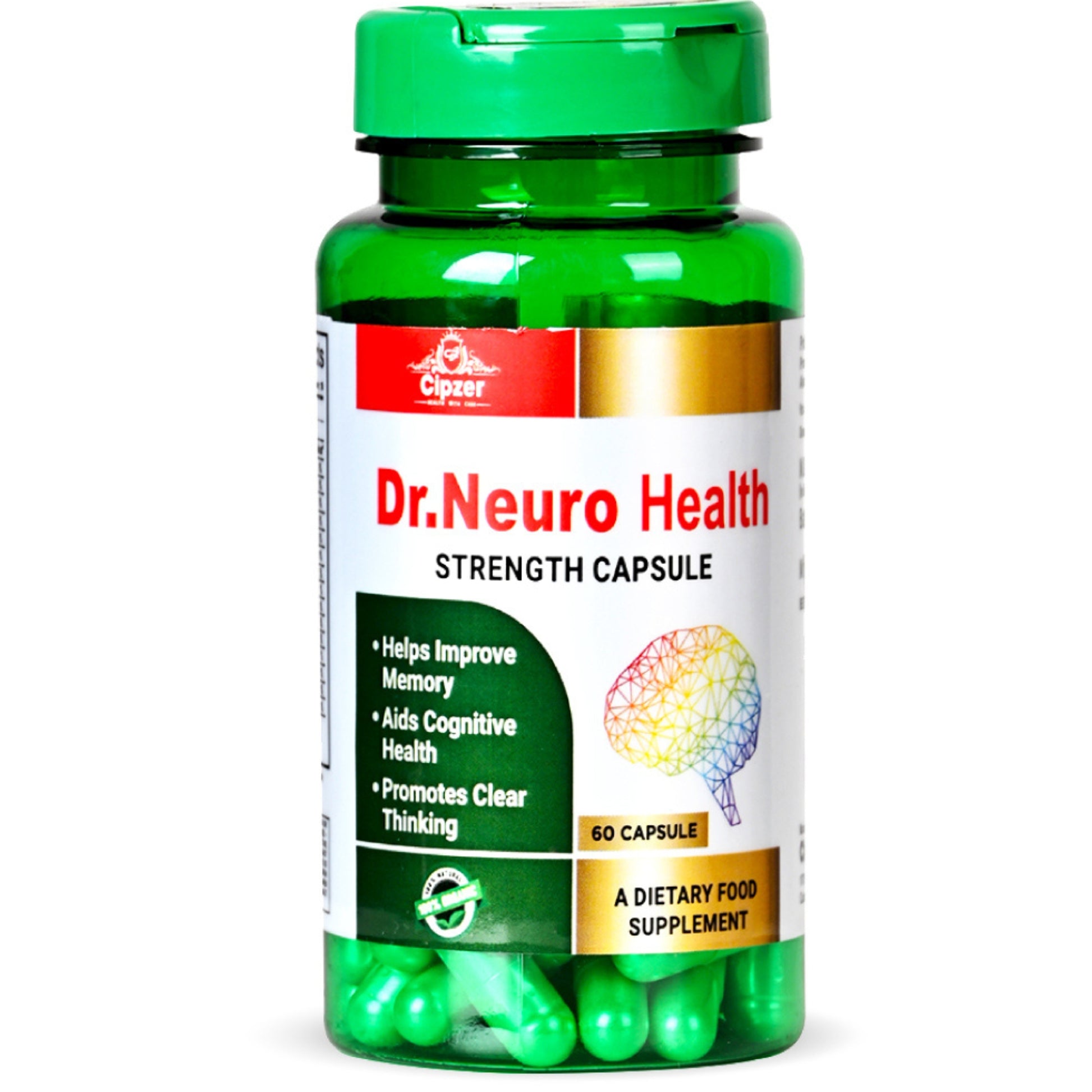 Cipzer Dr. Neuro Health Capsules - Distacart