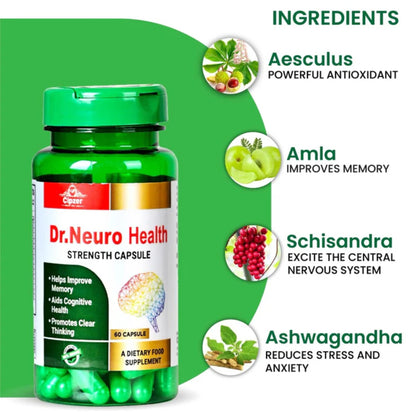 Cipzer Dr. Neuro Health Capsules - Distacart