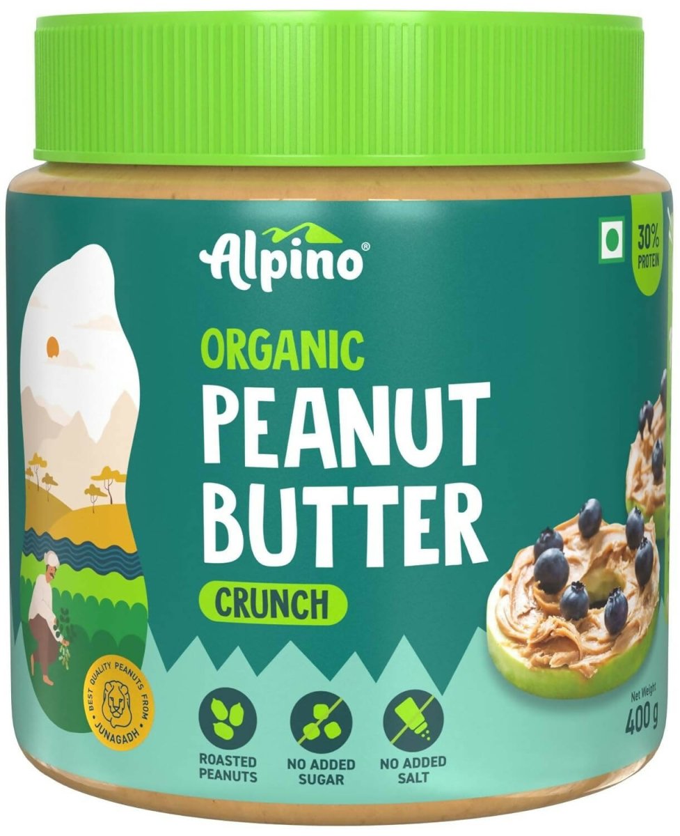 Alpino Organic Natural Peanut Butter Crunch - Distacart
