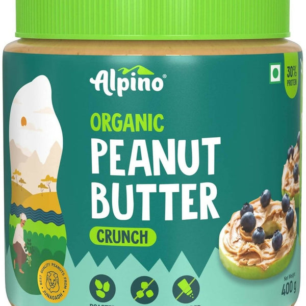 Alpino Organic Natural Peanut Butter Crunch - Distacart