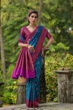 Thumbnail for BANARASI_306_BLUE (4)