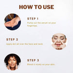 Thumbnail for Aegte 24K Gold Vitamin C Serum (With Collagen Booster) usage