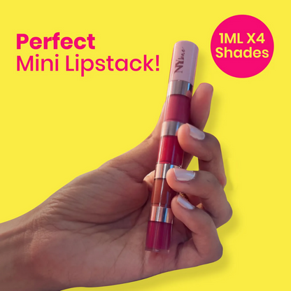 NY Bae 4 IN 1 Lip Play Liquid Lipstick - Pretty Pleasure - Distacart