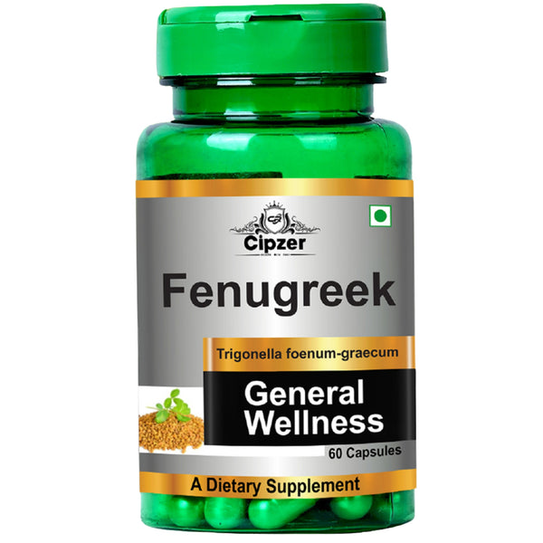 Cipzer Fenugreek Capsules - Distacart