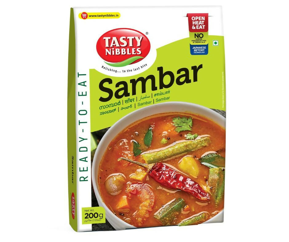 Tasty Nibbles Cooked Matta Rice | Sambar and Aviyal - Distacart