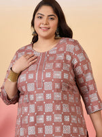 Thumbnail for Sztori Women Floral Printed Regular Kurta with Trousers