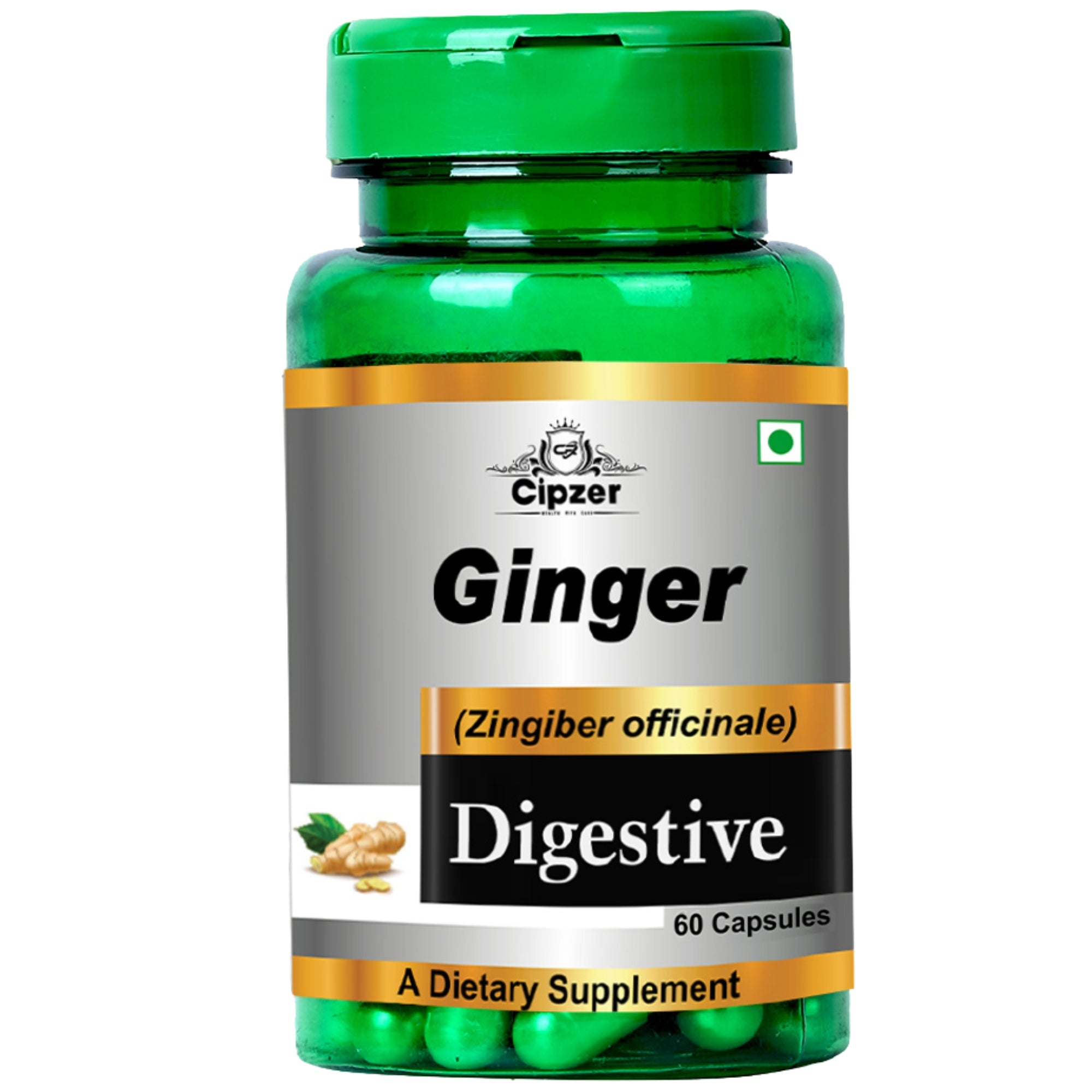 Cipzer Ginger Capsules - Distacart