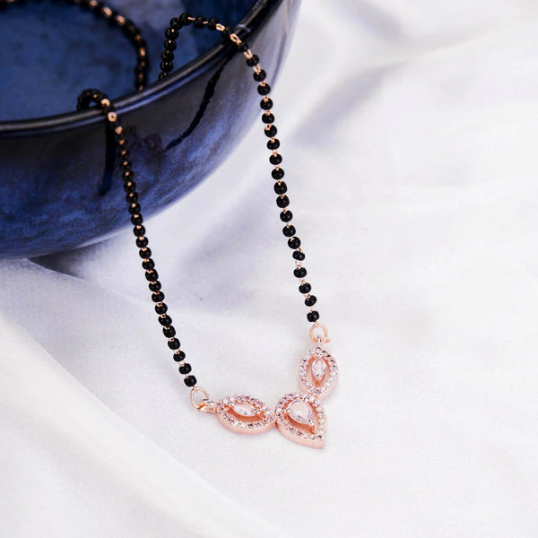 Joban Fashion Women White Ad Mangalsutra - Distacart