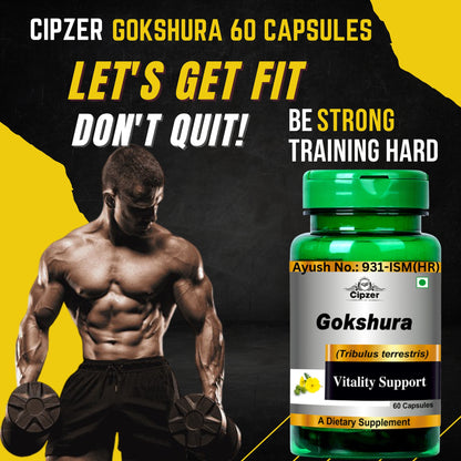 Cipzer Gokshura Capsules - Distacart
