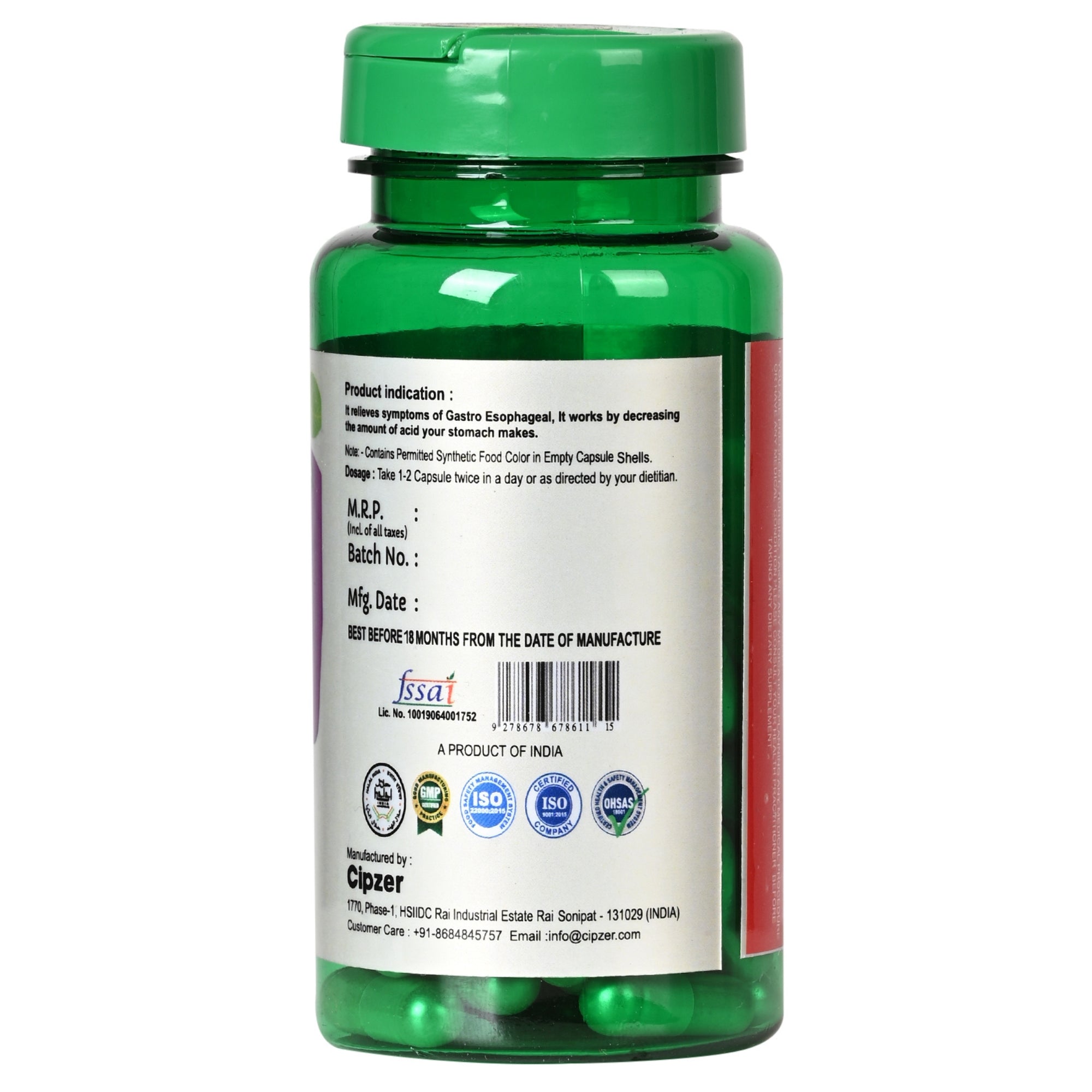 Cipzer Guardian Juice Capsules